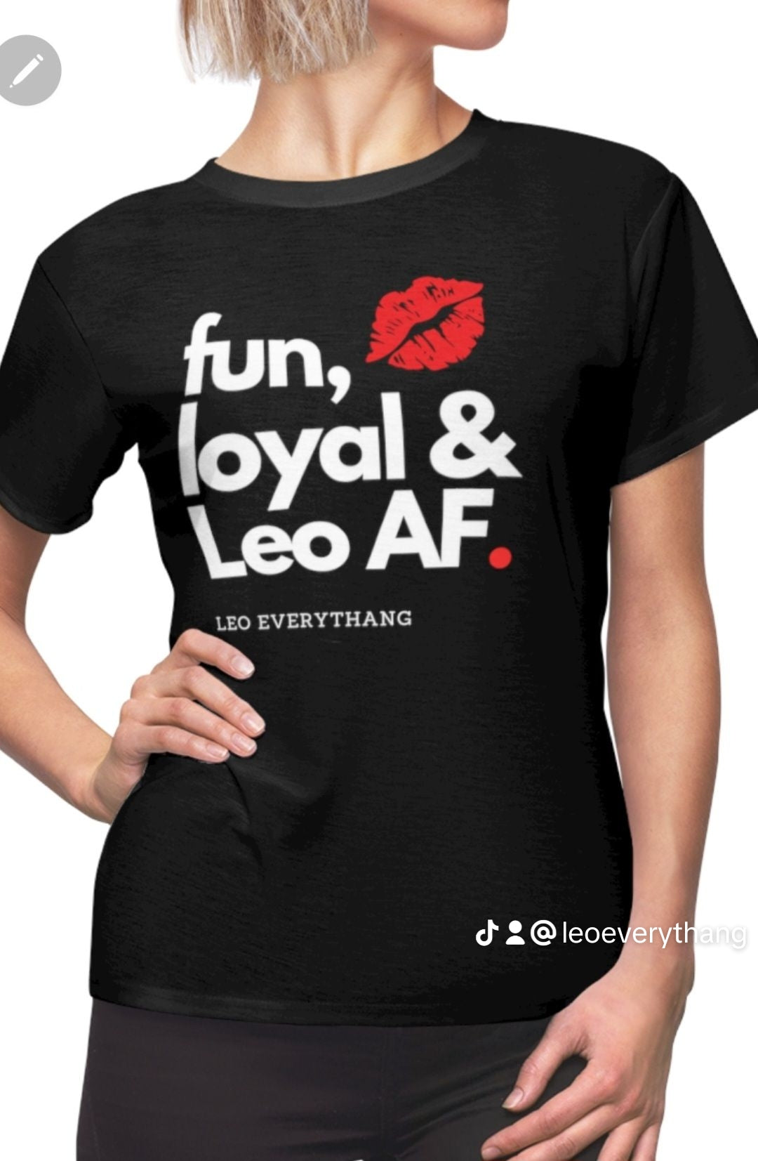 Exclusive Women's Leo T-Shirts | Express Your Leo Pride in Style"