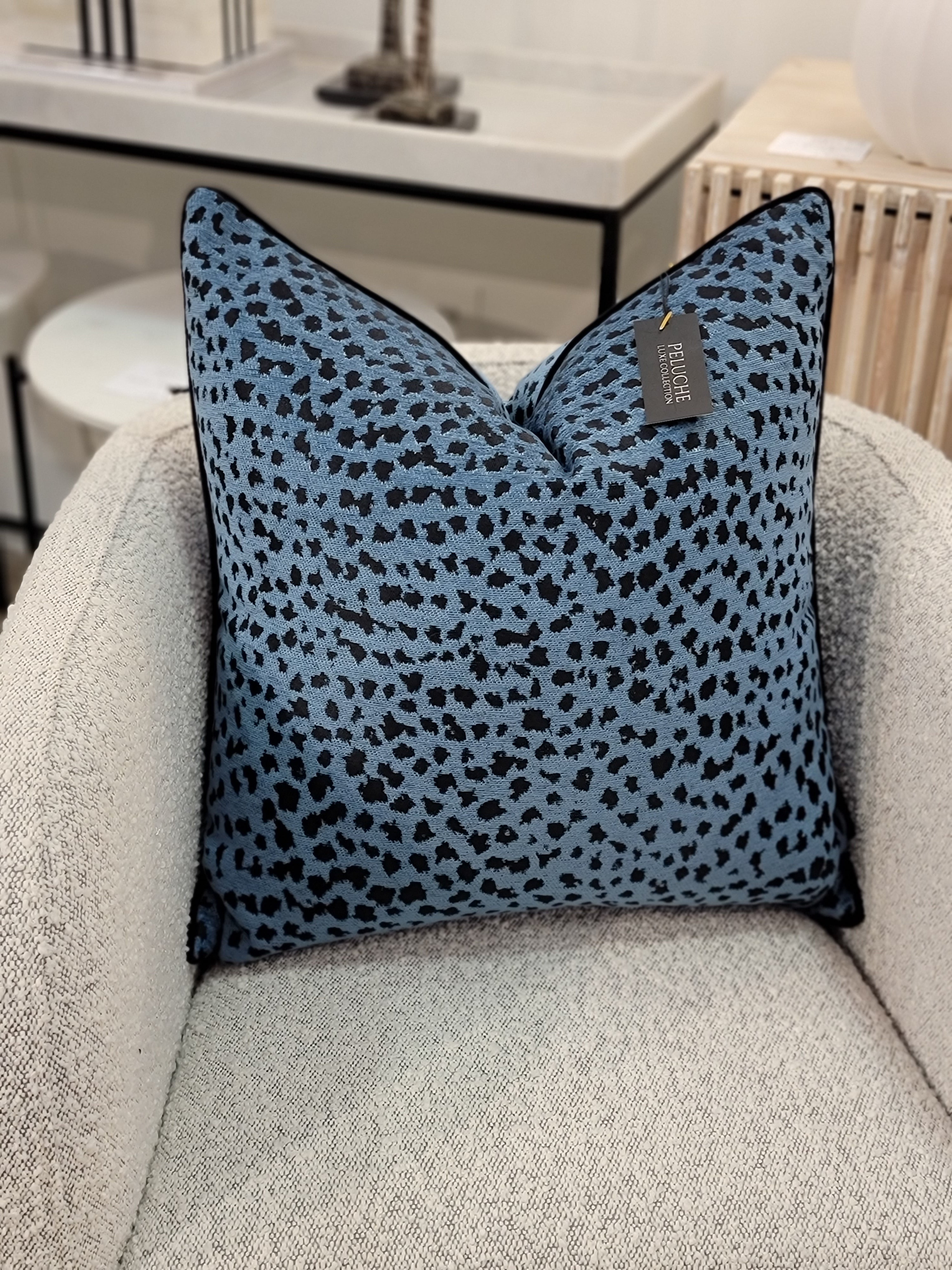 Sophisticated Blues Pillow Cover Collection