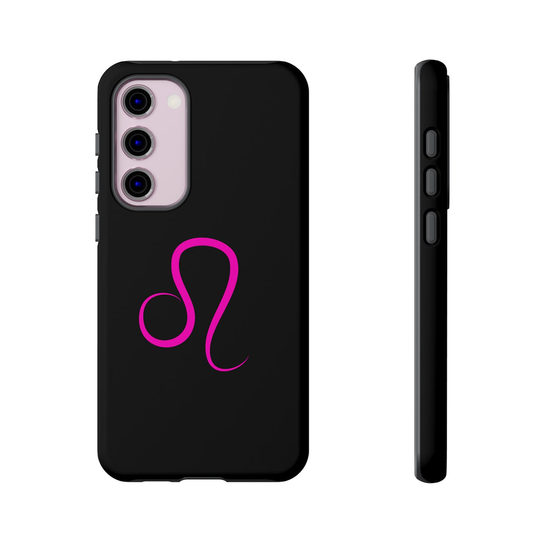 Hot Pink Leo Tough phone case
