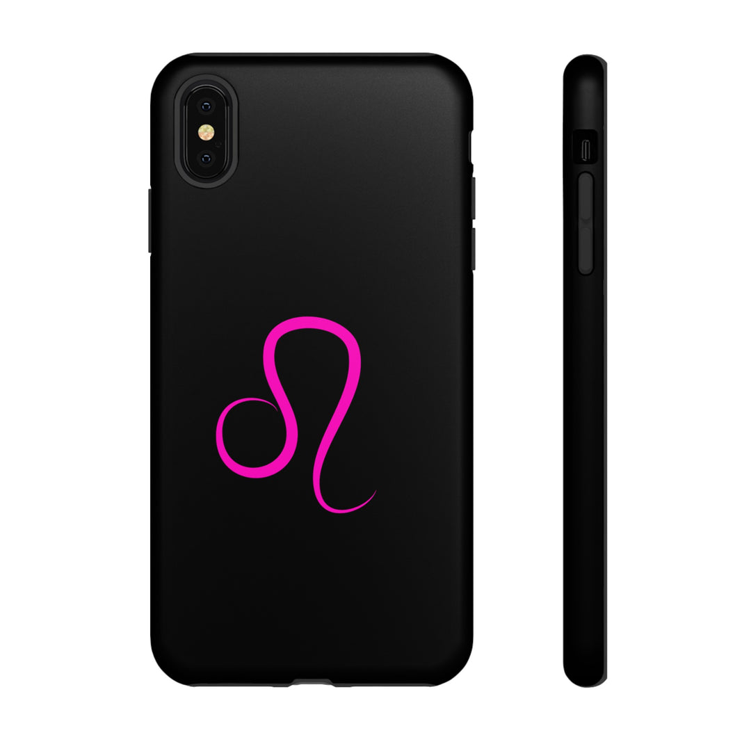 Hot Pink Leo Tough phone case