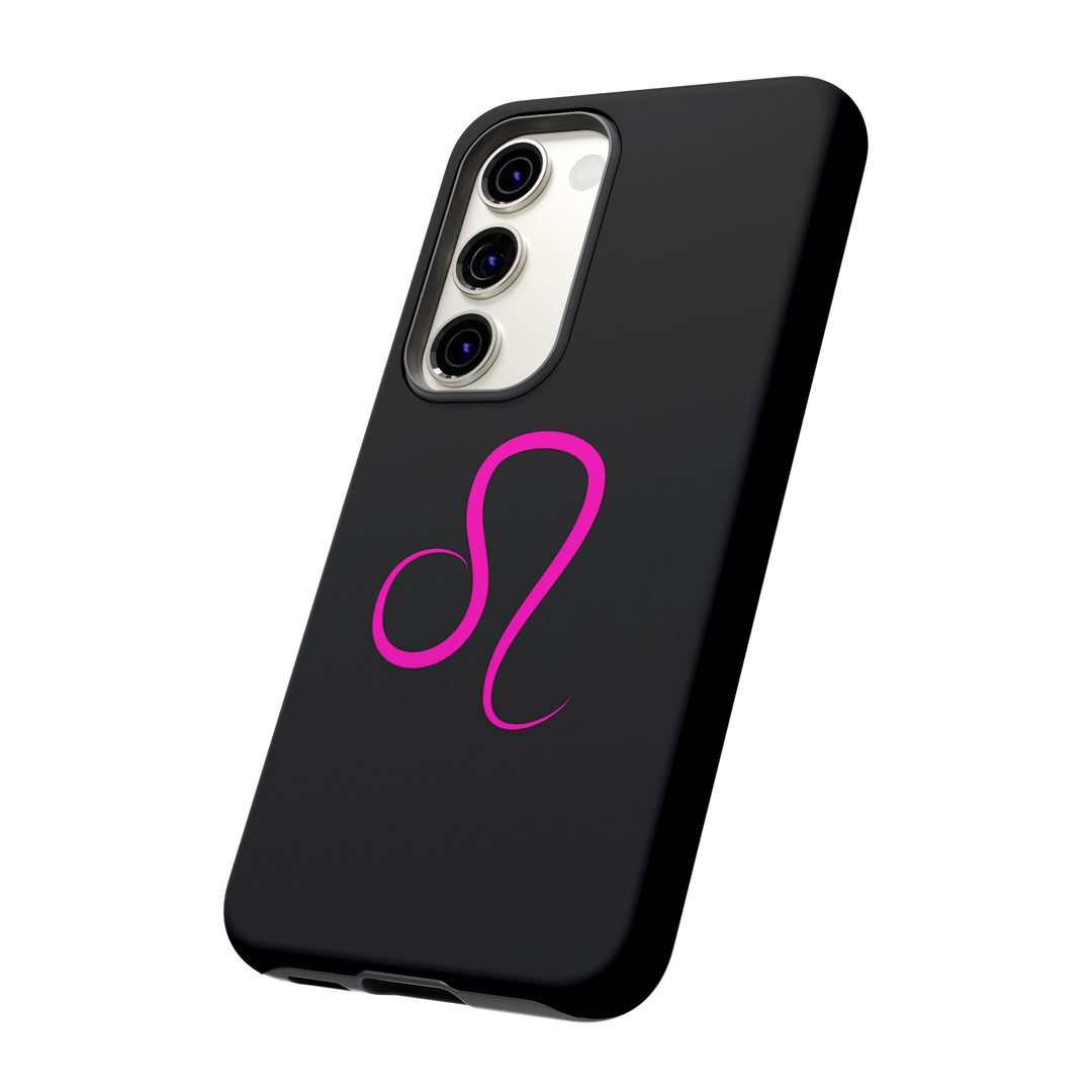 Hot Pink Leo Tough phone case