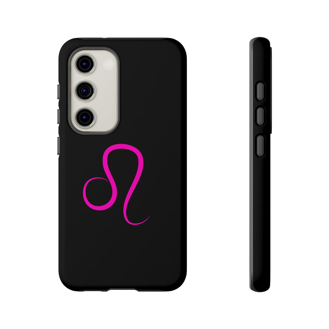 Hot Pink Leo Tough phone case
