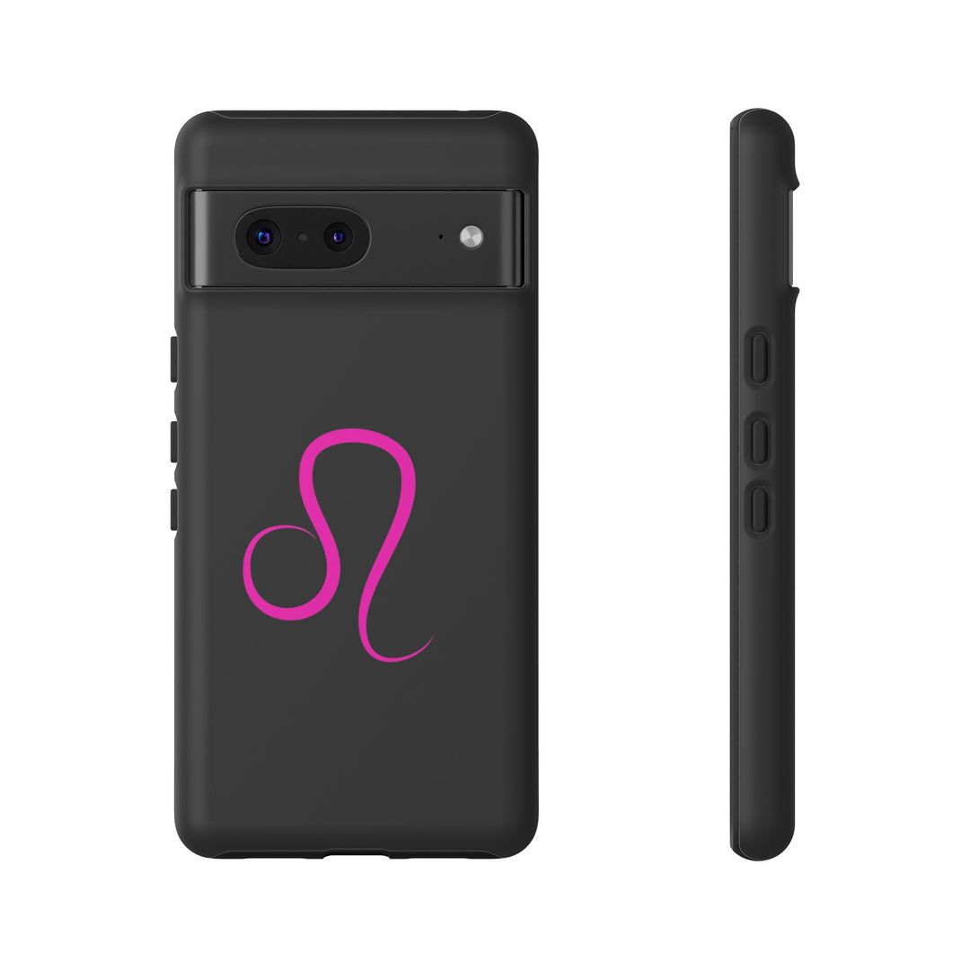 Hot Pink Leo Tough phone case