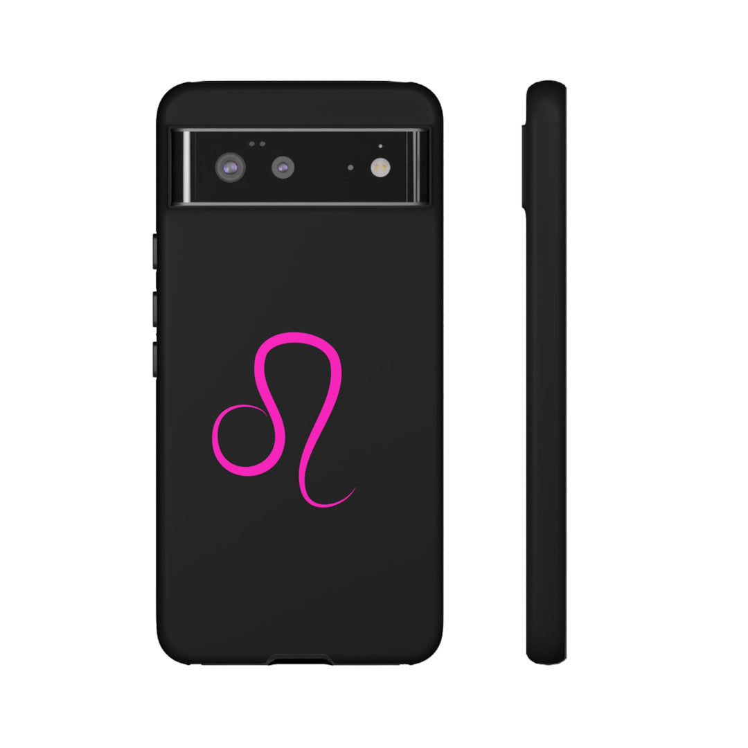Hot Pink Leo Tough phone case