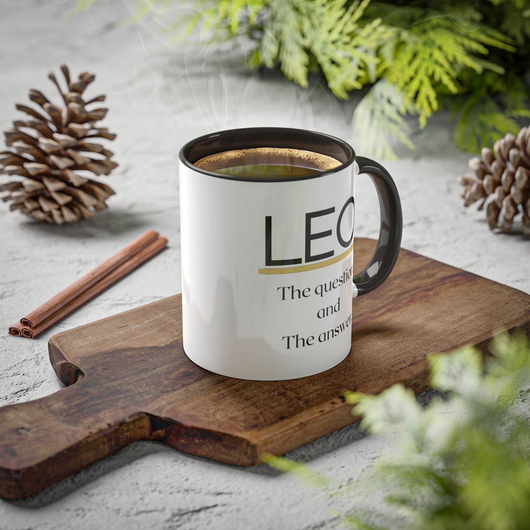 Leo Zodiac Colorful Mug