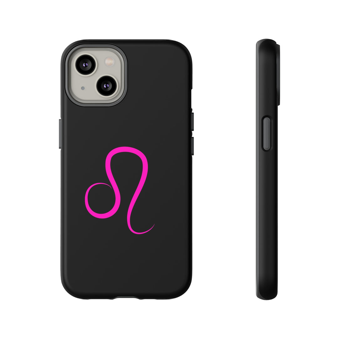 Hot Pink Leo Tough phone case
