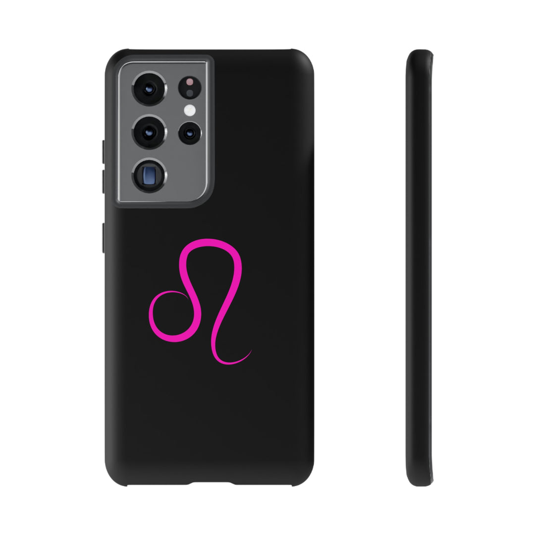 Hot Pink Leo Tough phone case