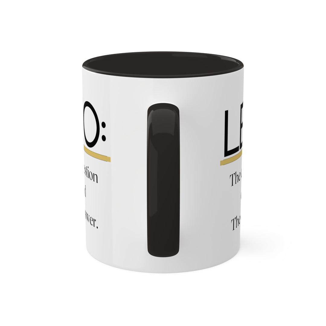 Leo Zodiac Colorful Mug