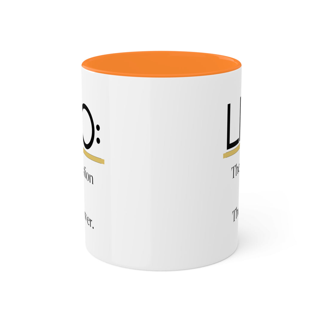 Leo Zodiac Colorful Mug
