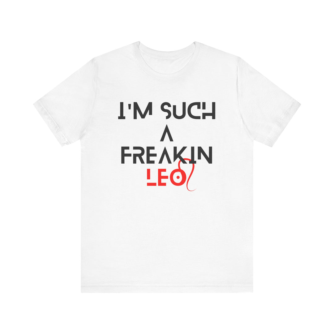 Leo Zodiac Unisex Jersey Short Sleeve Tee