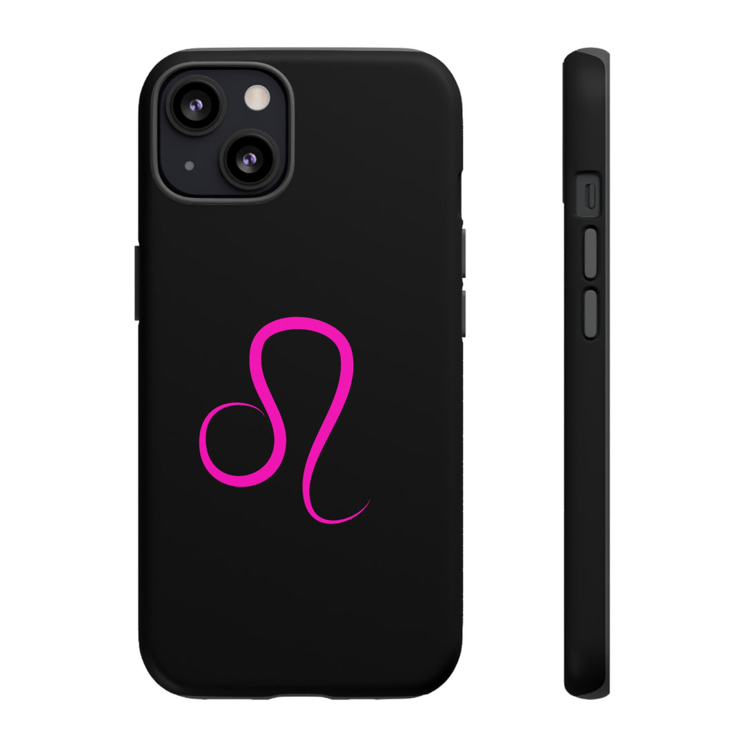 Hot Pink Leo Tough phone case