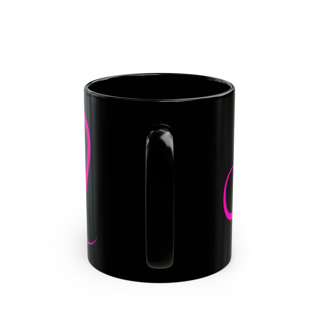 Leo Zodiac Pink Signature Logo Mug