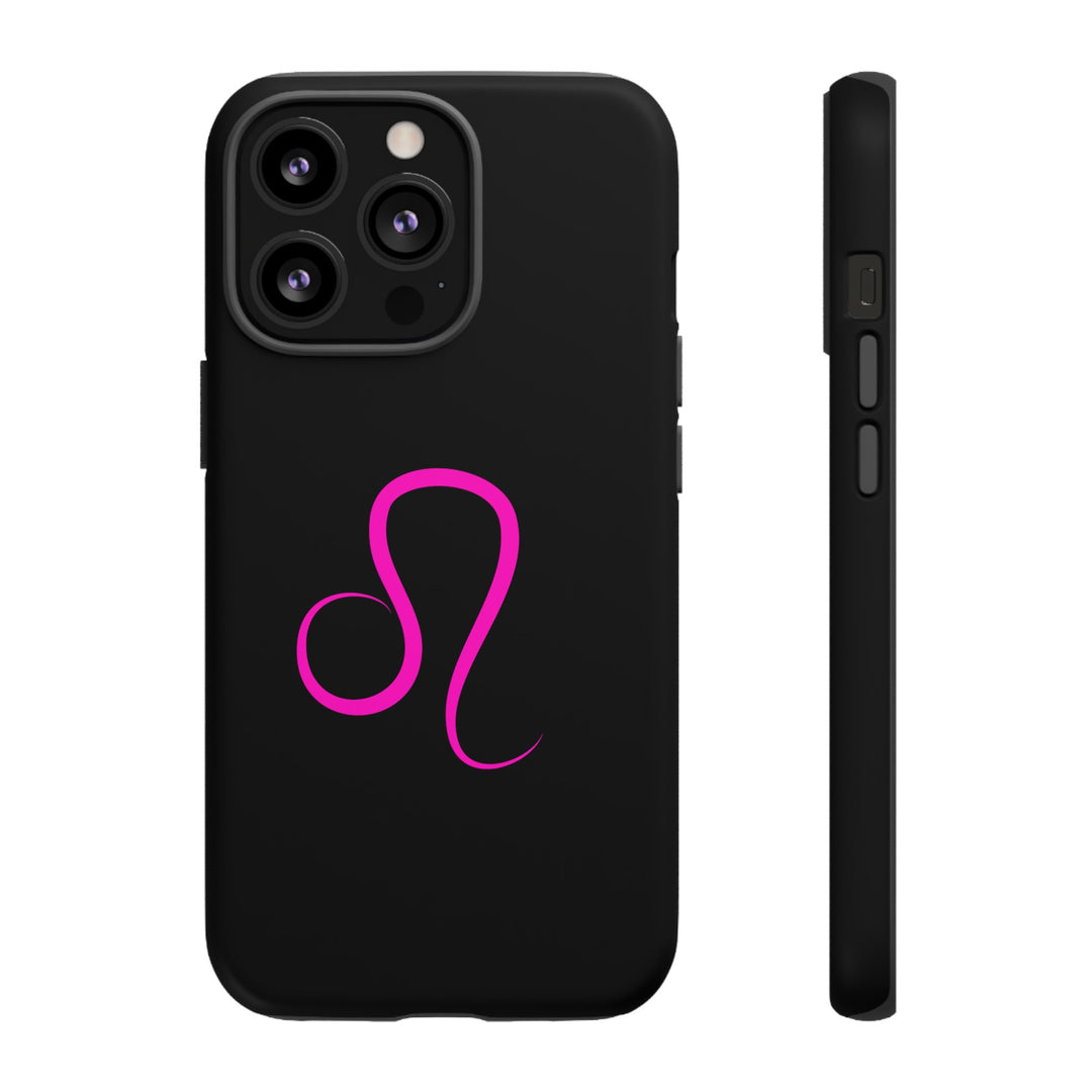 Hot Pink Leo Tough phone case