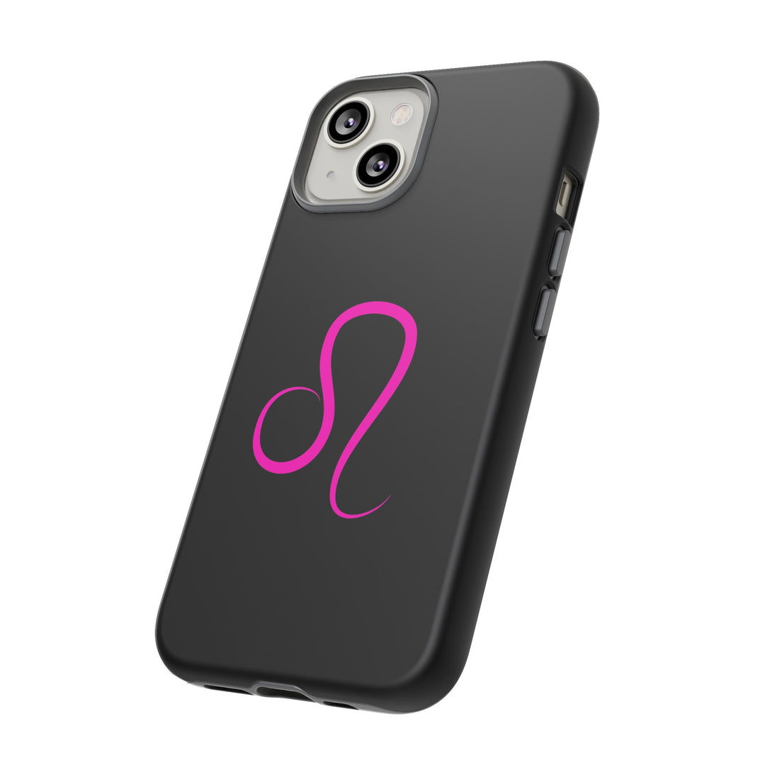 Hot Pink Leo Tough phone case