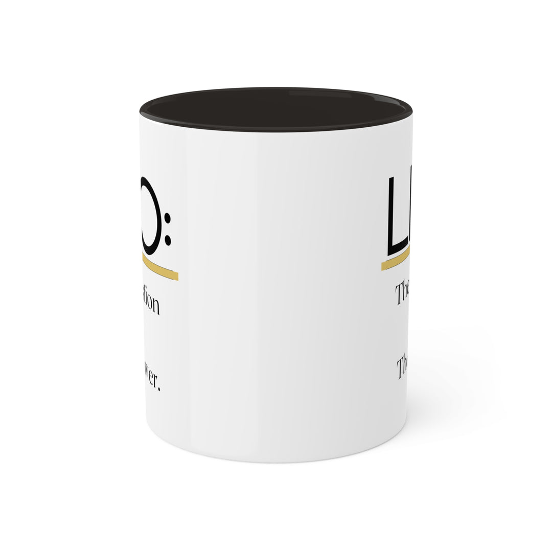 Leo Zodiac Colorful Mug