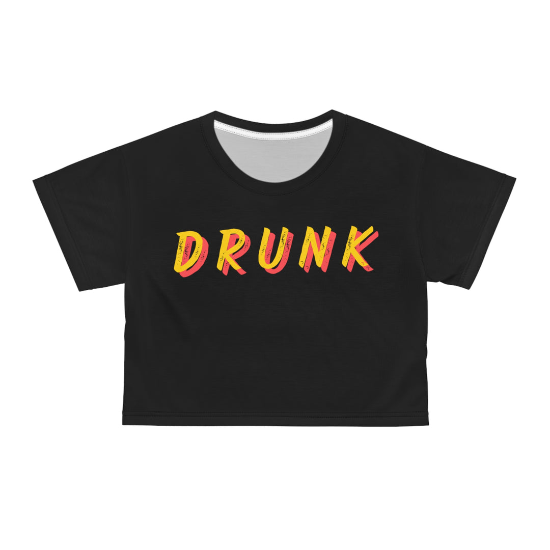 Empower Your Style with Our 'Drunk Crop Top - Trendy & Bold Apparel"