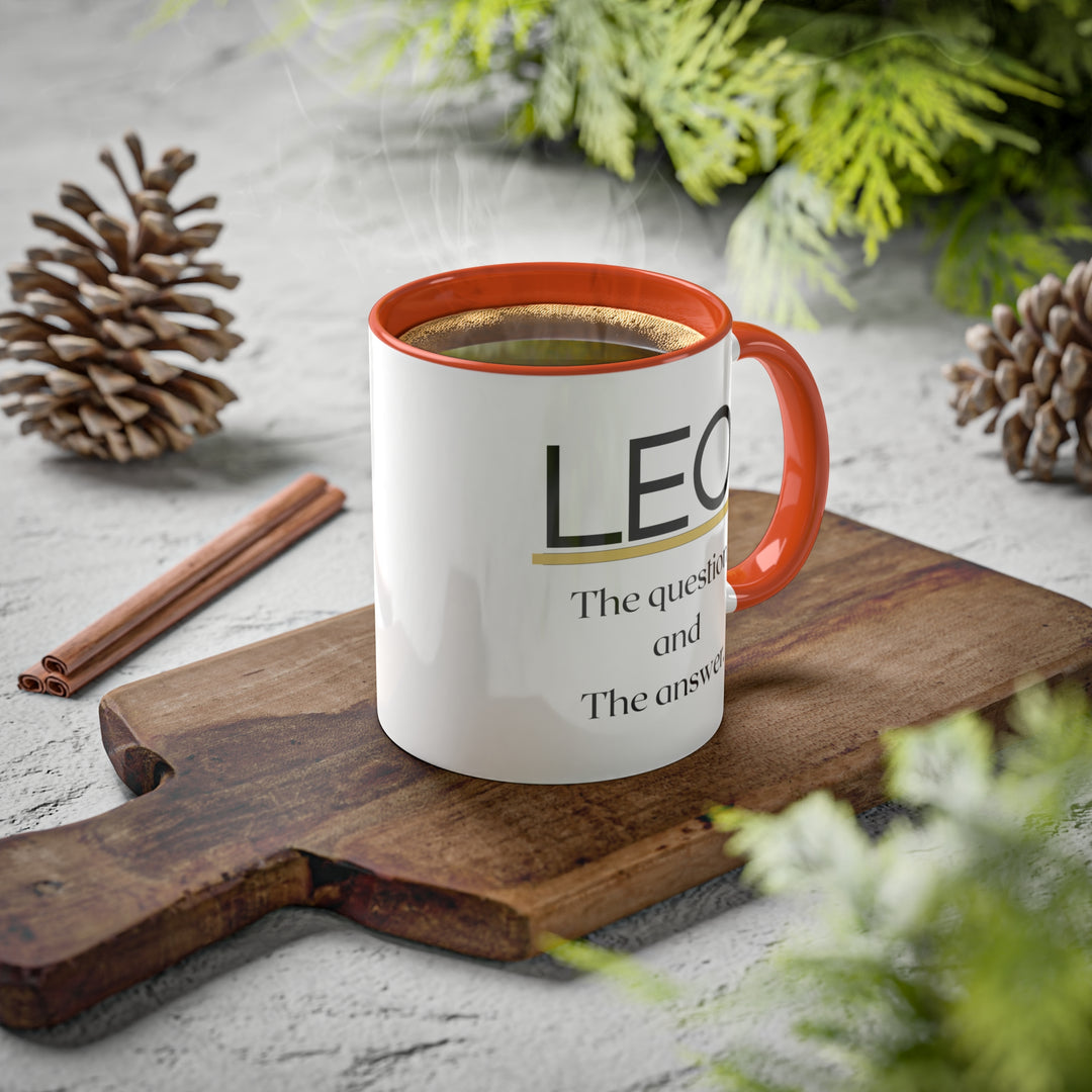 Leo Zodiac Colorful Mug