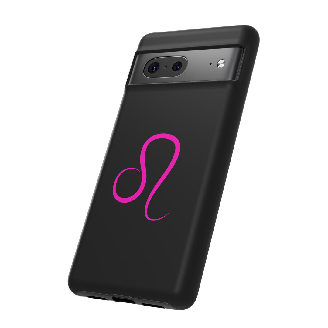 Hot Pink Leo Tough phone case