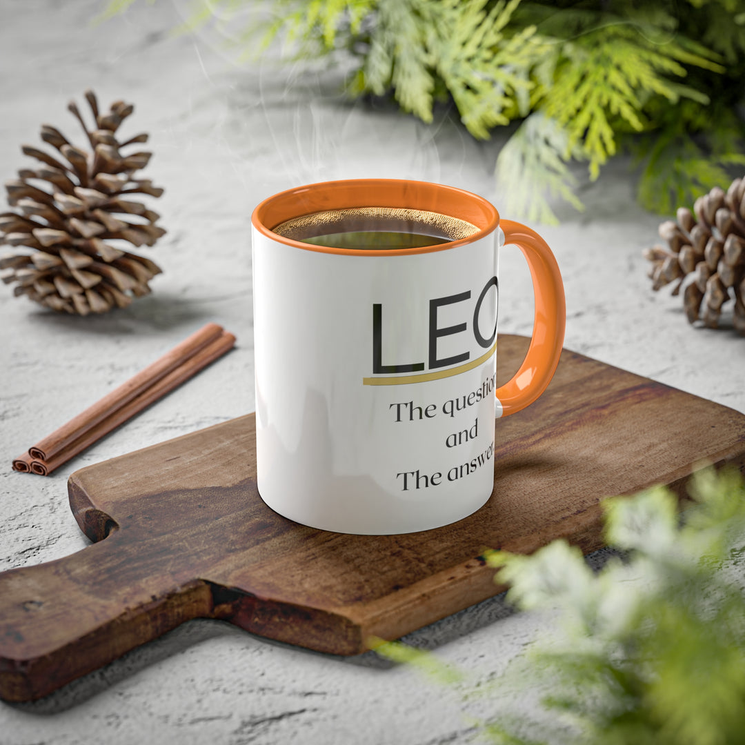Leo Zodiac Colorful Mug