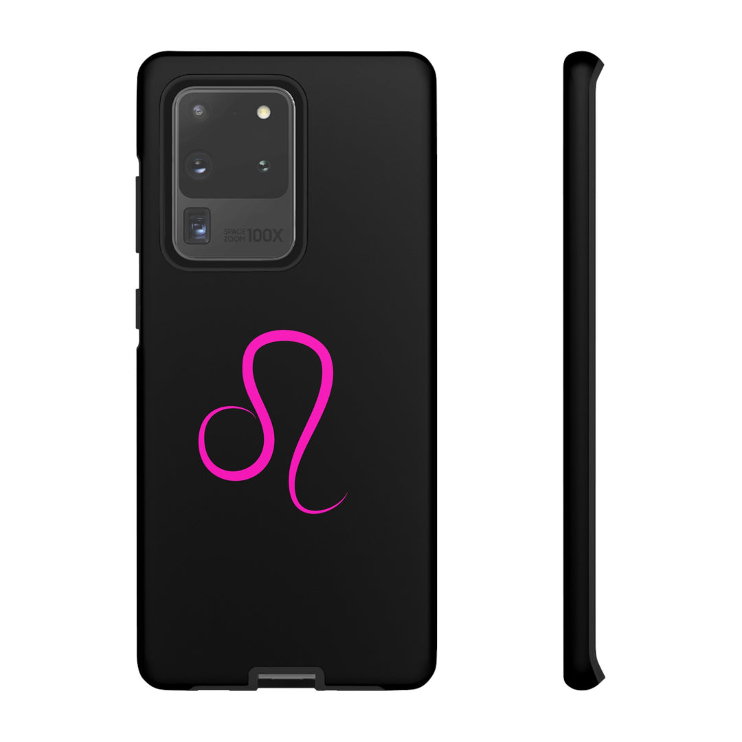 Hot Pink Leo Tough phone case