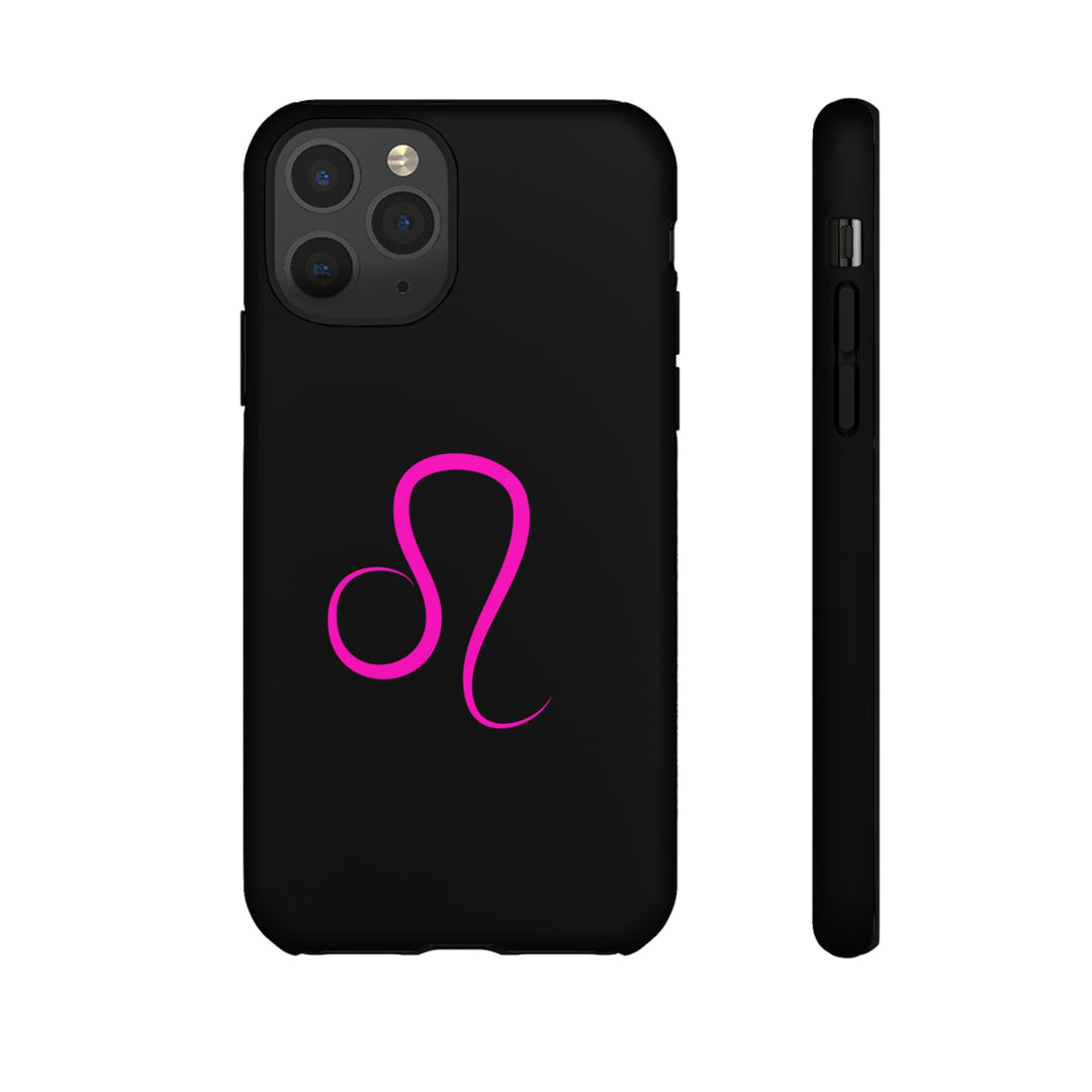 Hot Pink Leo Tough phone case