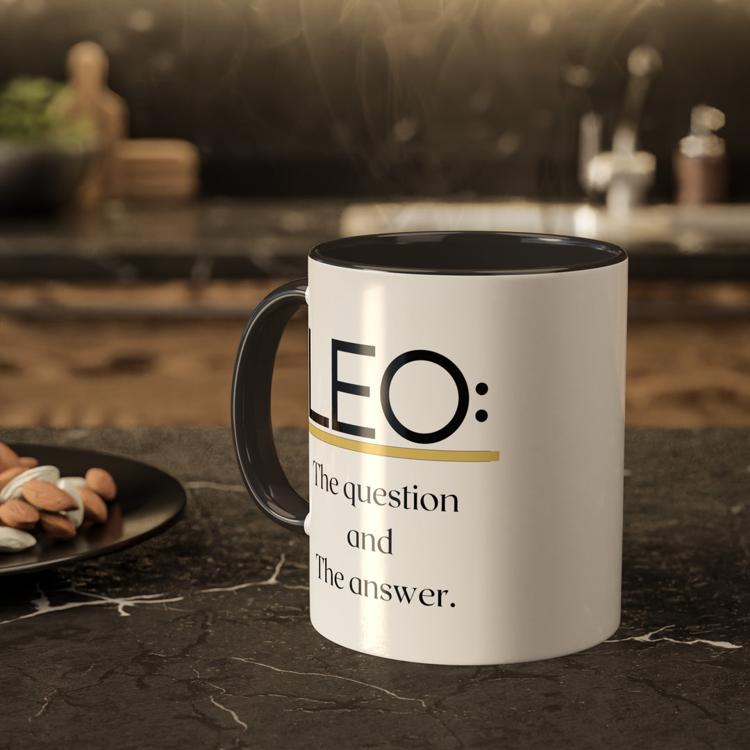 Leo Zodiac Colorful Mug