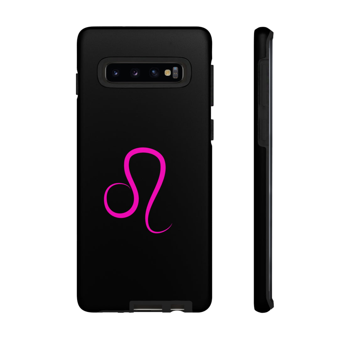 Hot Pink Leo Tough phone case