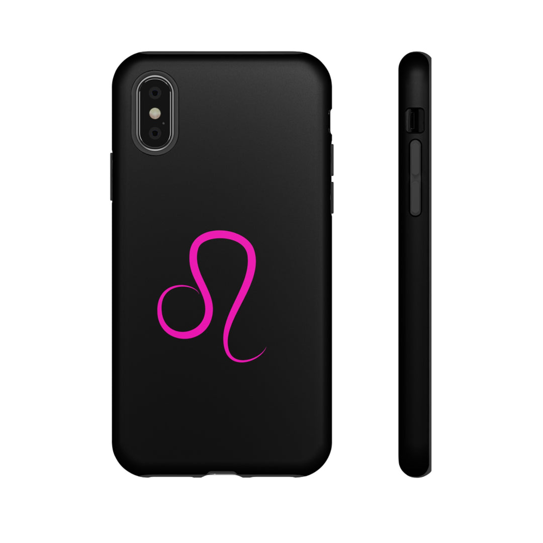 Hot Pink Leo Tough phone case