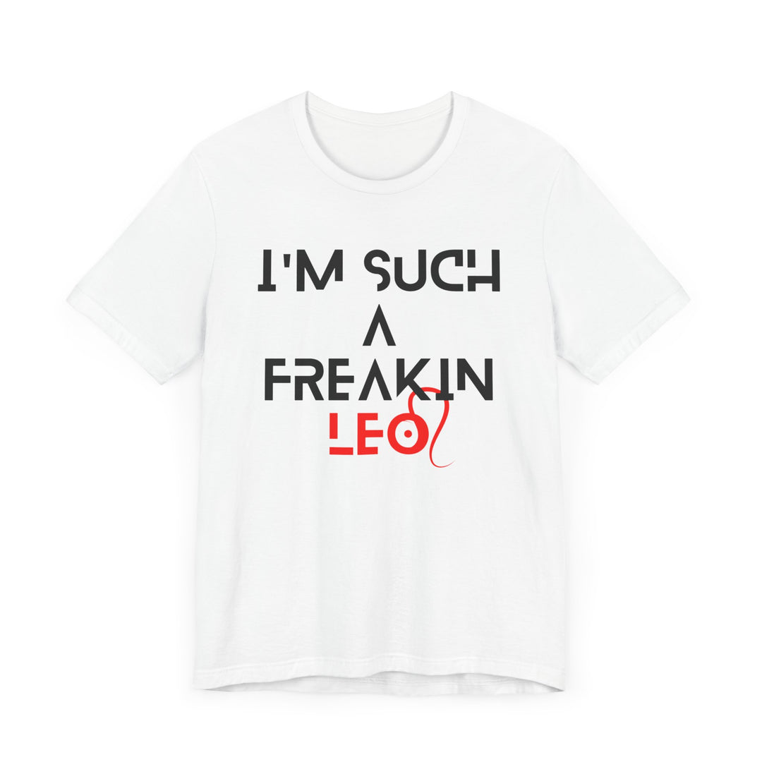 Leo Zodiac Unisex Jersey Short Sleeve Tee