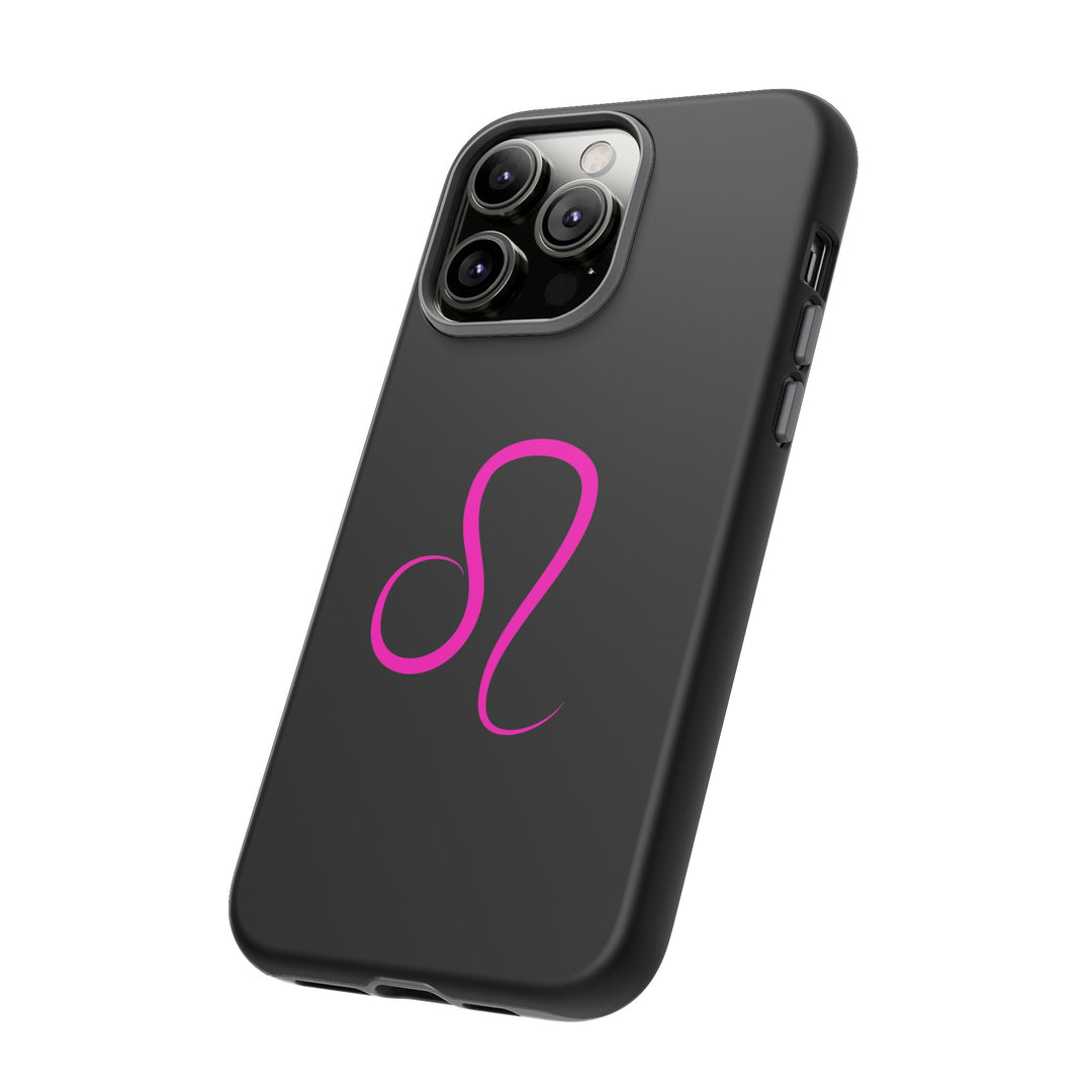 Hot Pink Leo Tough phone case