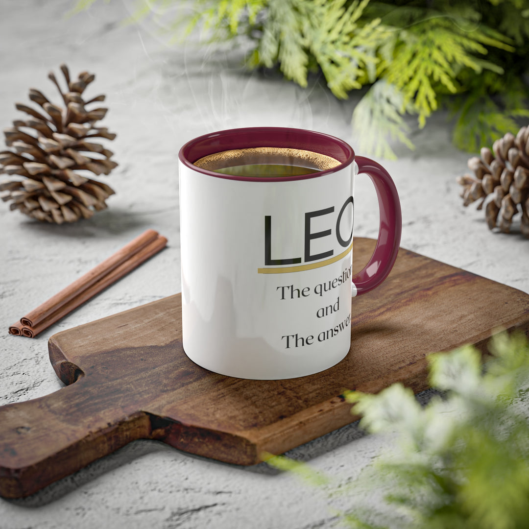 Leo Zodiac Colorful Mug