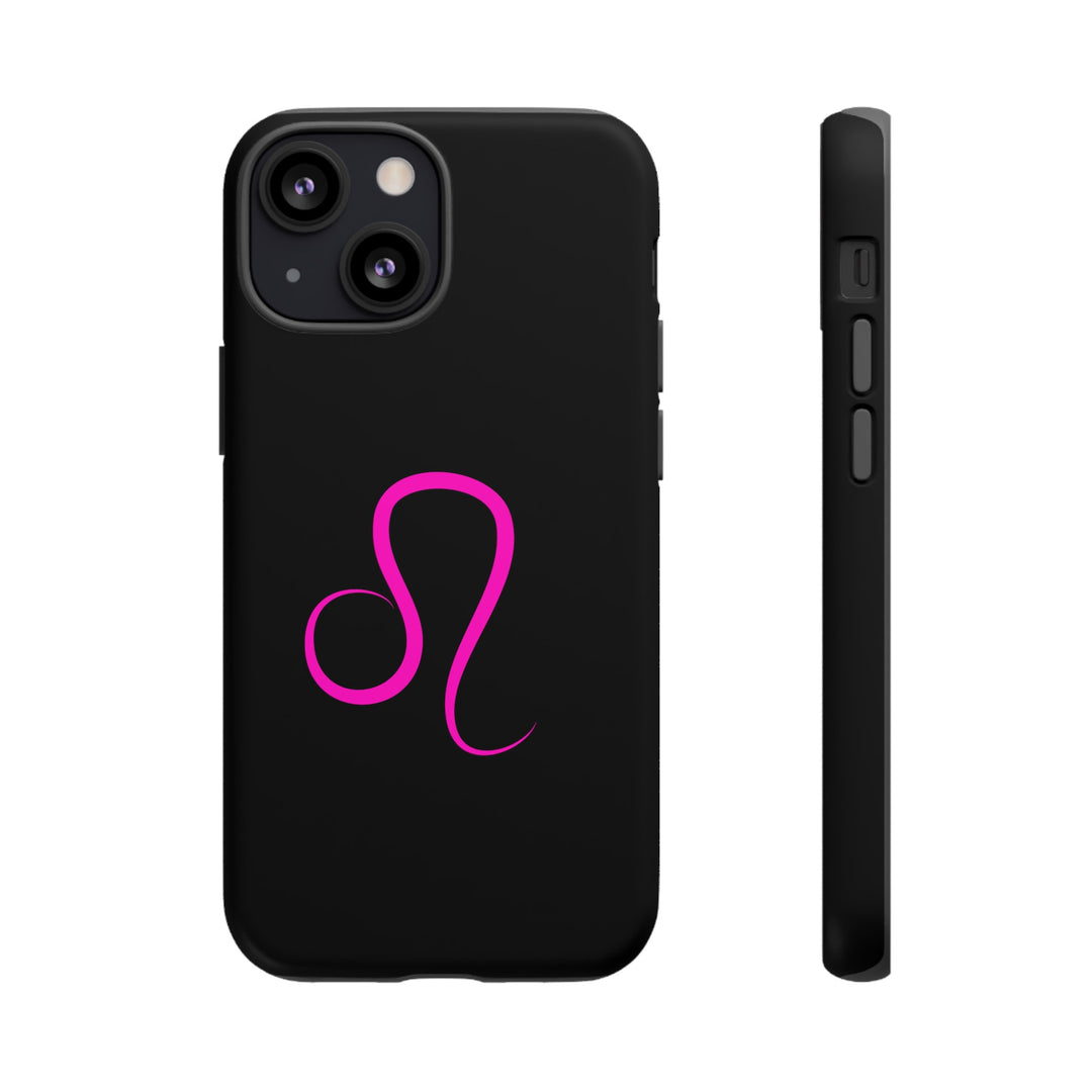 Hot Pink Leo Tough phone case