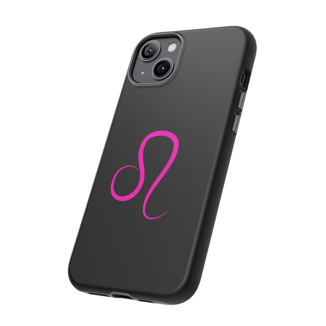 Hot Pink Leo Tough phone case