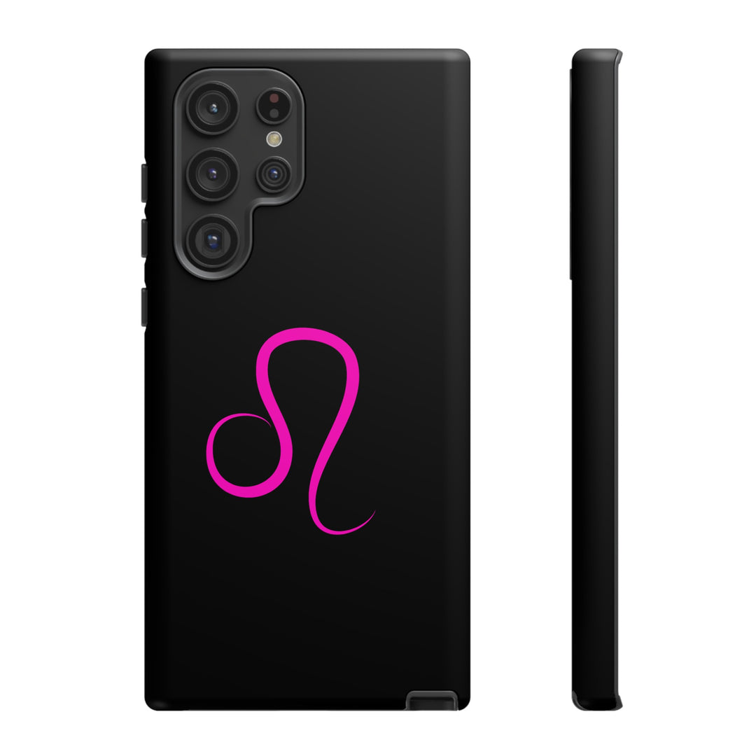 Hot Pink Leo Tough phone case