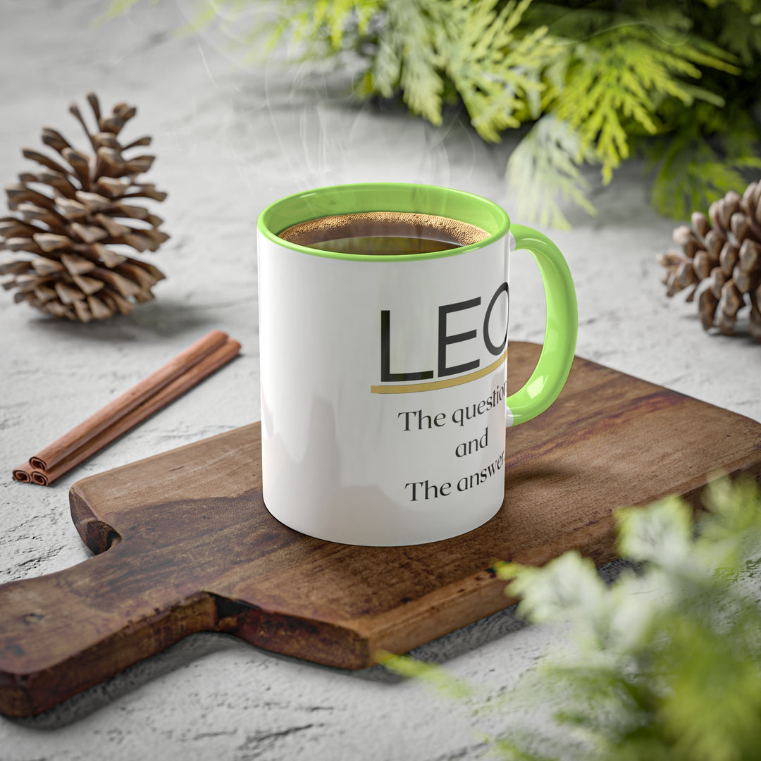 Leo Zodiac Colorful Mug