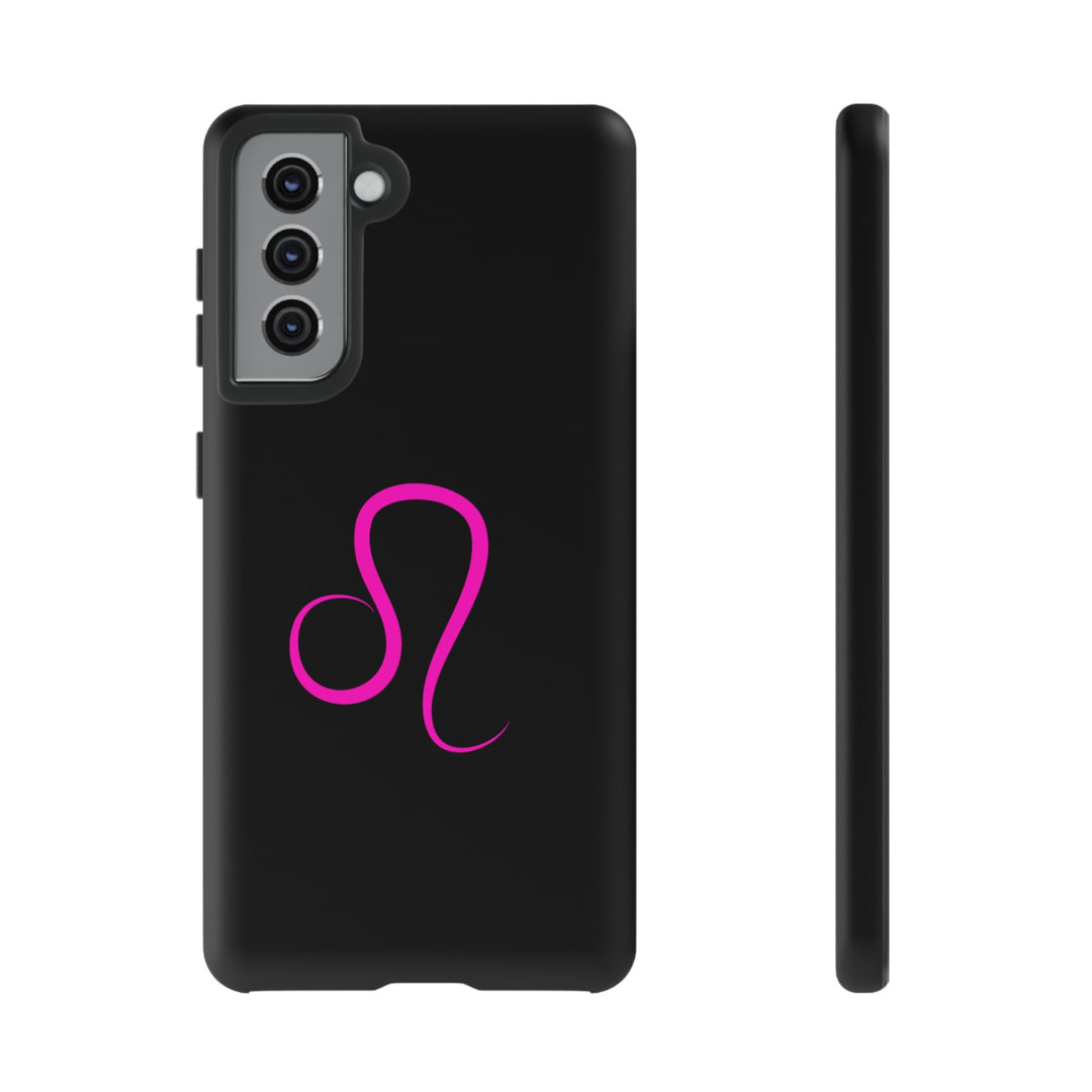 Hot Pink Leo Tough phone case
