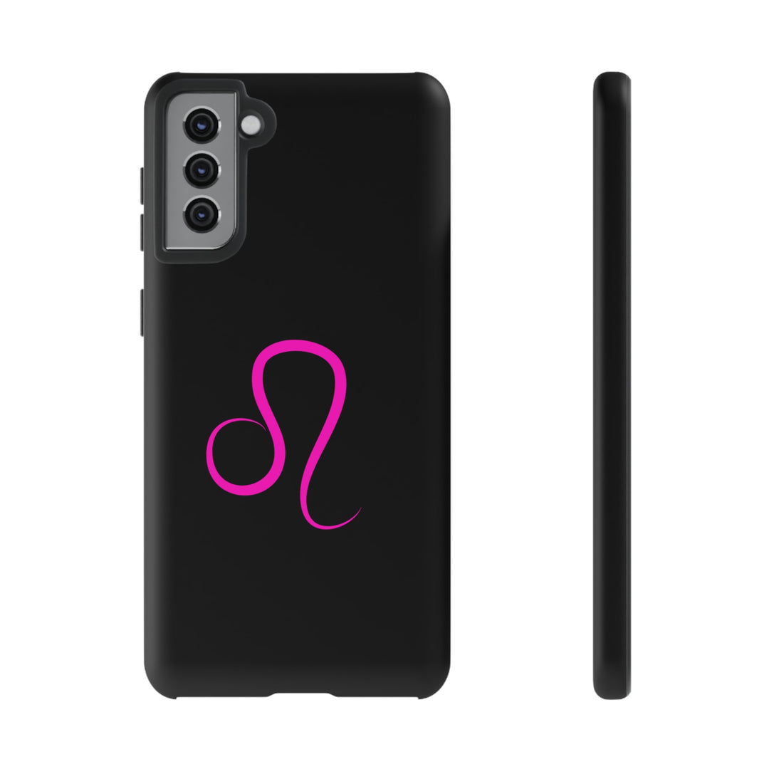 Hot Pink Leo Tough phone case
