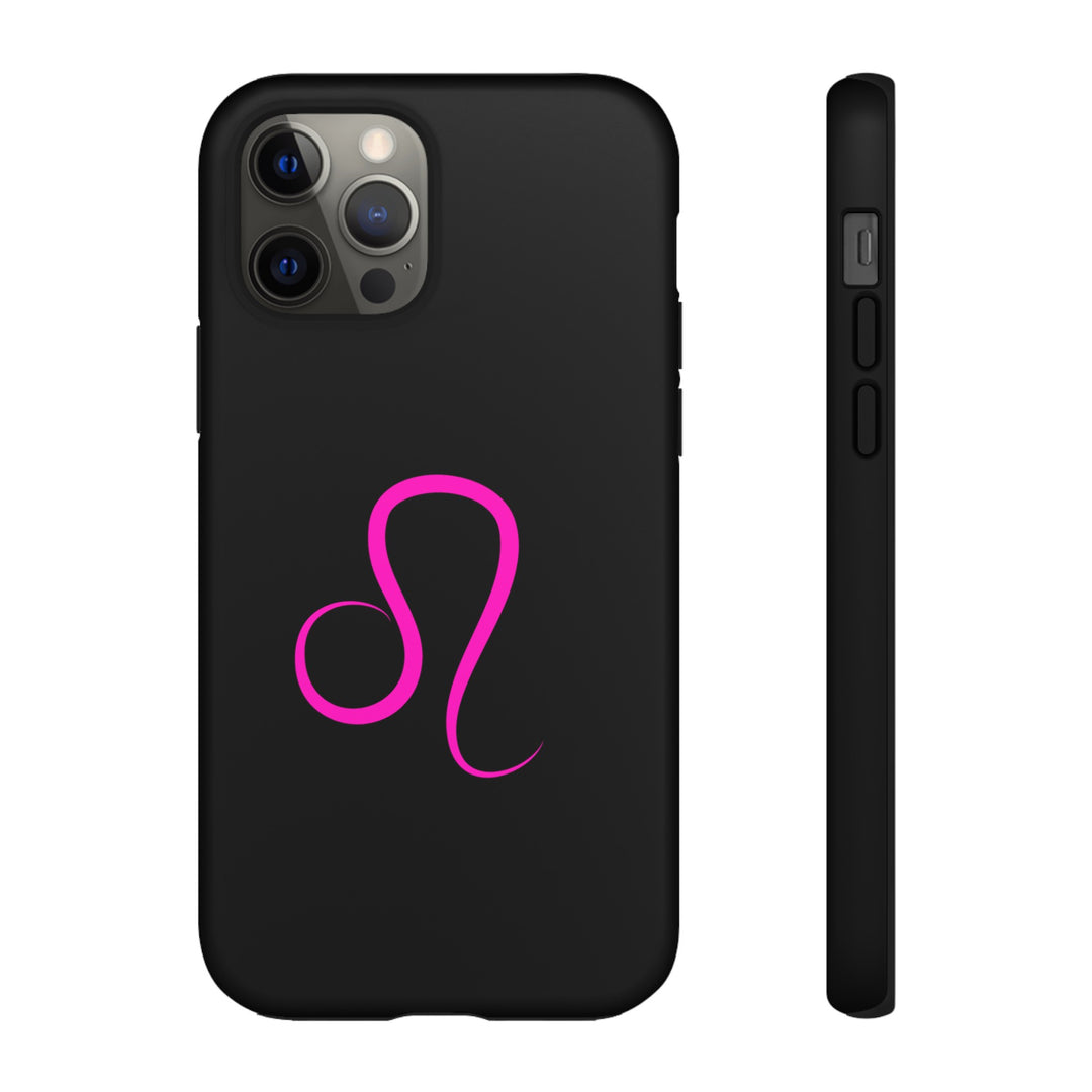 Hot Pink Leo Tough phone case