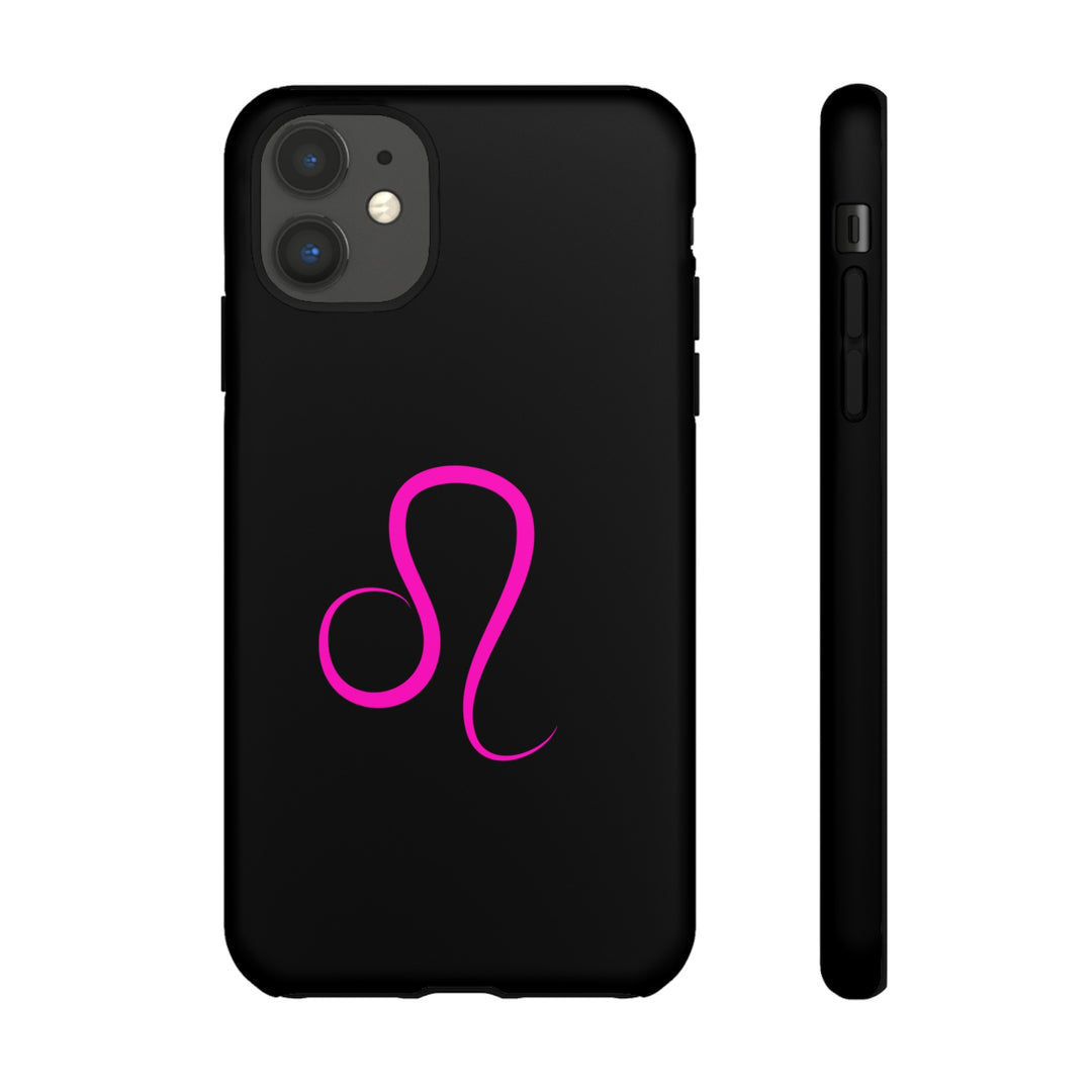 Hot Pink Leo Tough phone case