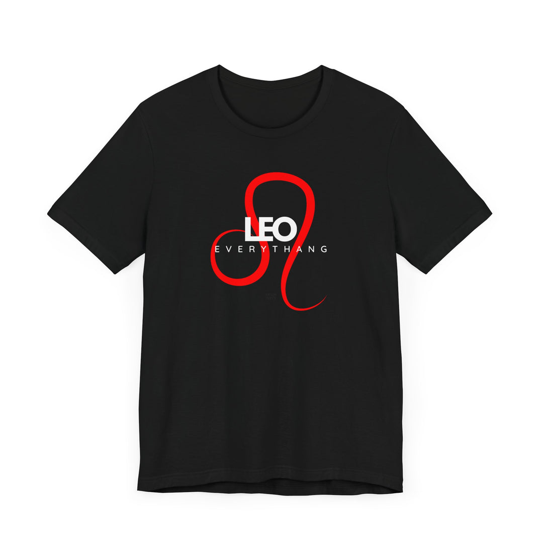 Leo Everythang logo Unisex Jersey Short Sleeve Tee