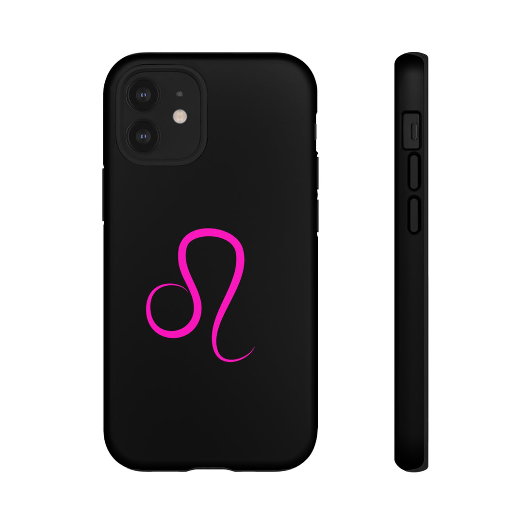 Hot Pink Leo Tough phone case