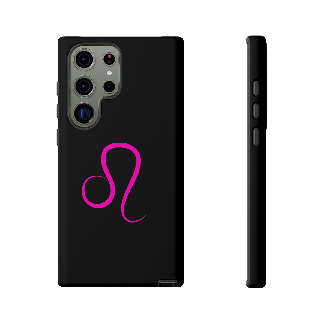 Hot Pink Leo Tough phone case