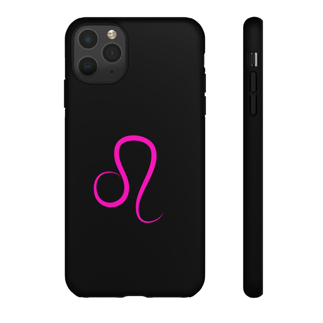Hot Pink Leo Tough phone case