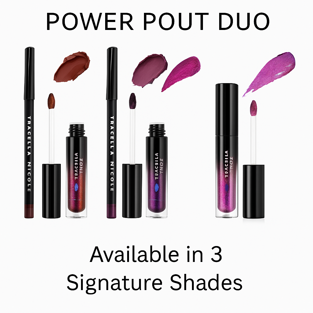 Power Pout Duo – Lipstick & Liner Bundle🔥💄