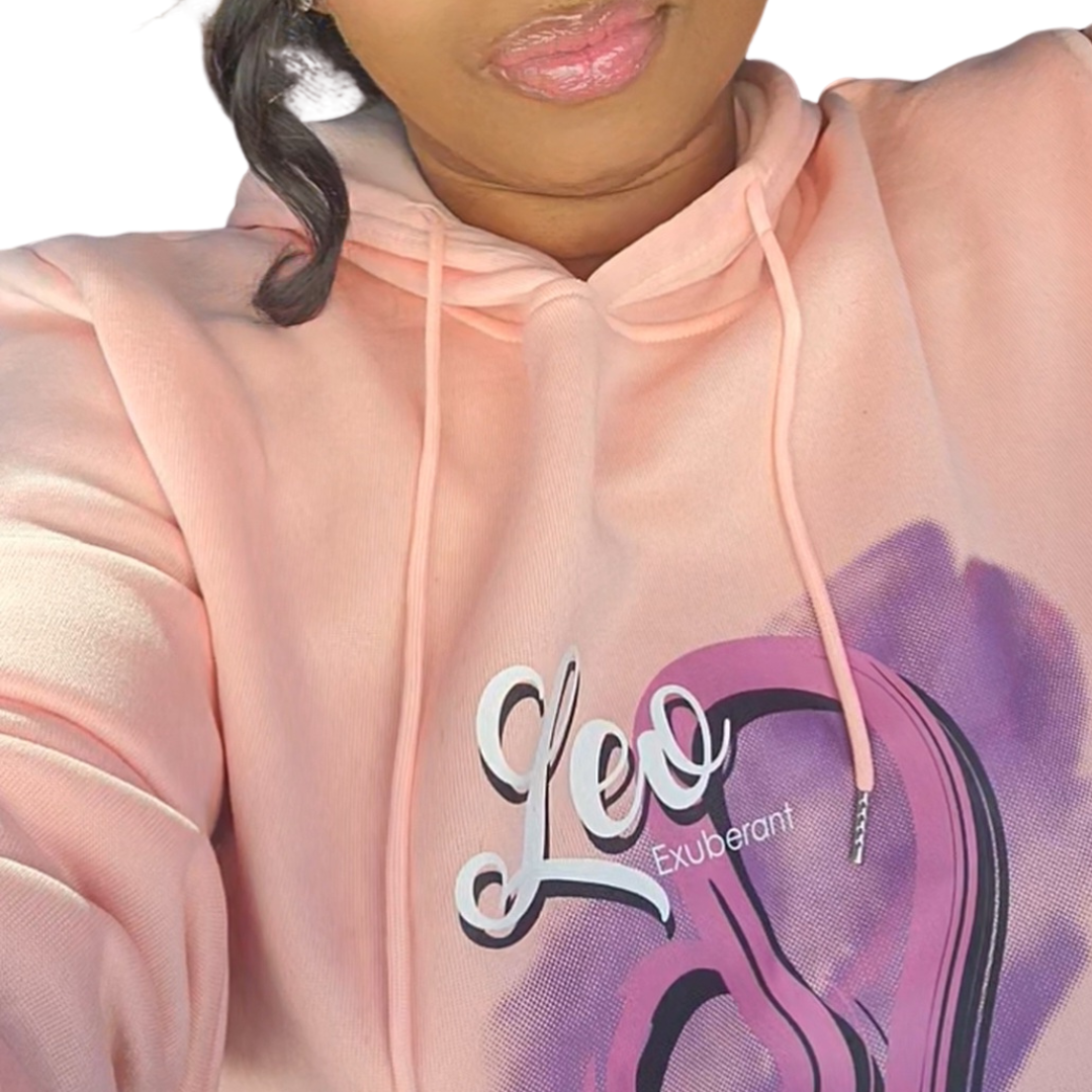 Leo Exuberant Hoodie – Bold, Fierce, Unstoppable