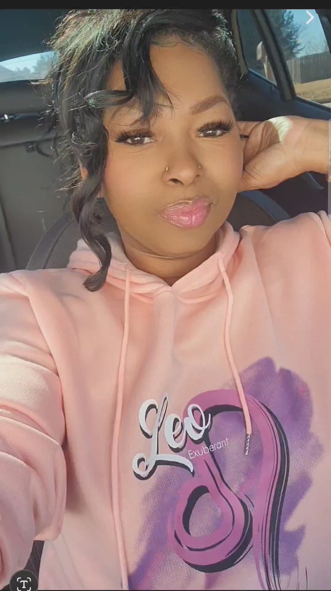 Leo Exuberant Hoodie – Bold, Fierce, Unstoppable