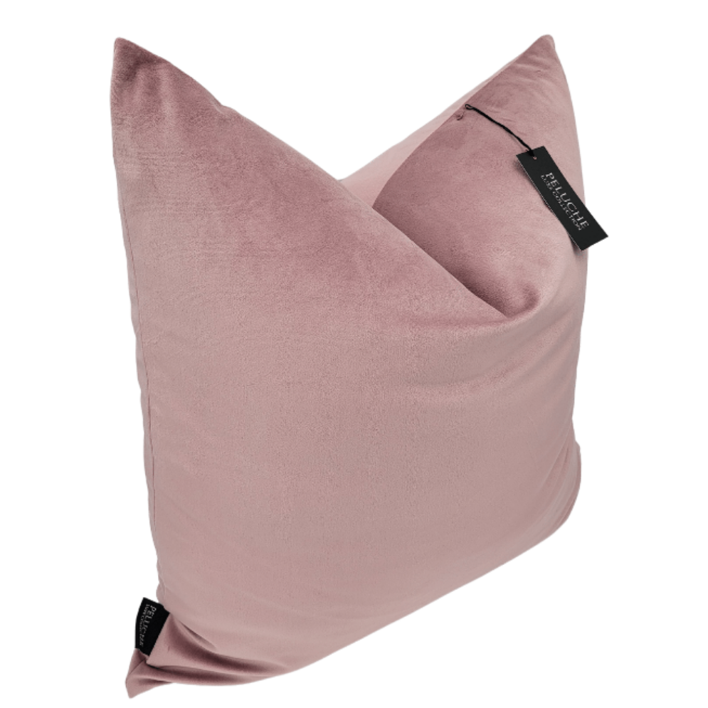 "BLUSH" DECORATIVE THROW PILLOW COVER