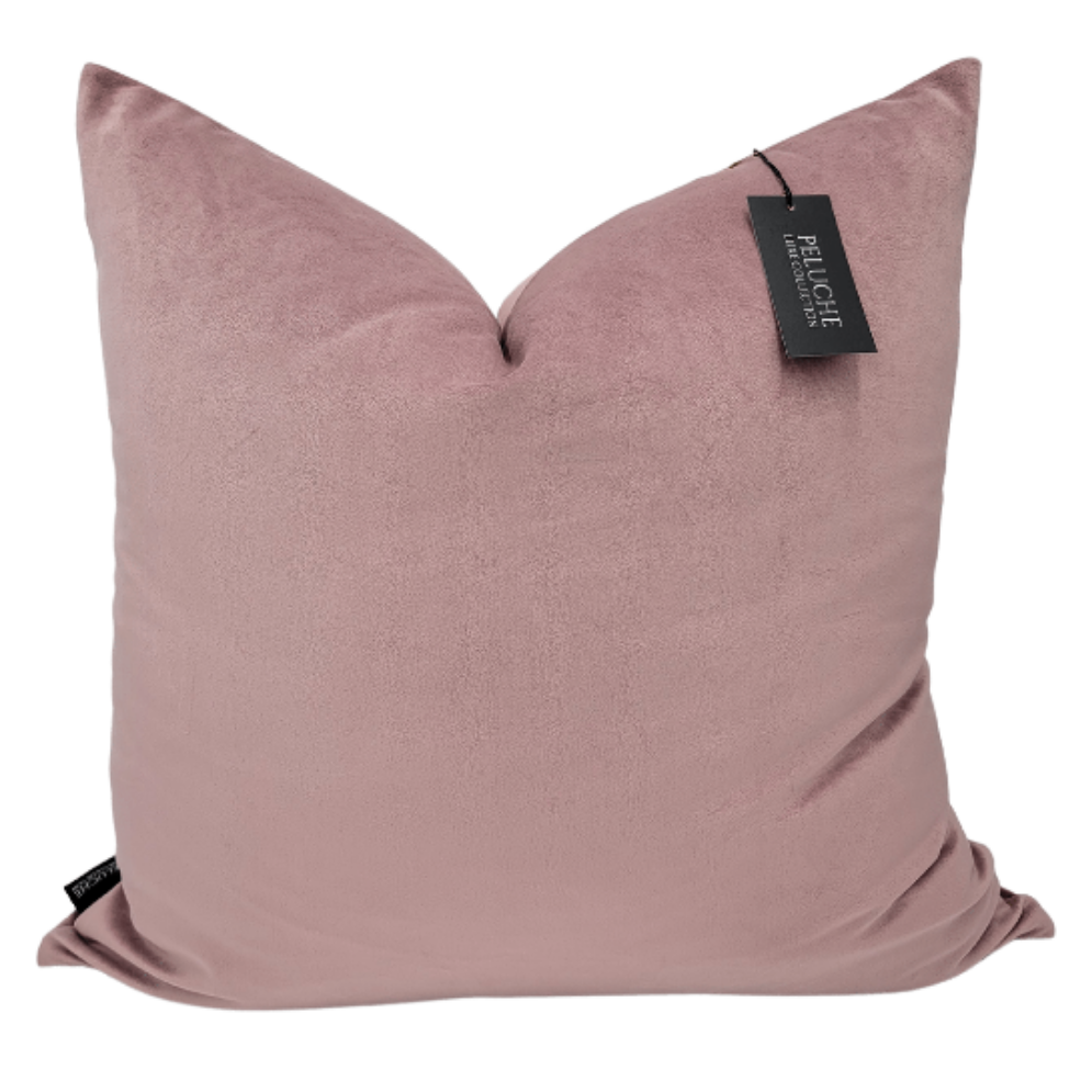 "BLUSH" DECORATIVE THROW PILLOW COVER