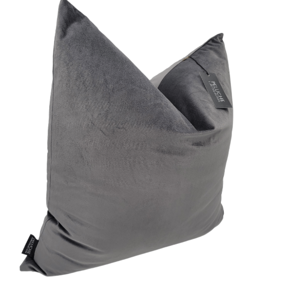 "SMOKEY"  VELVET PILLOW COVER