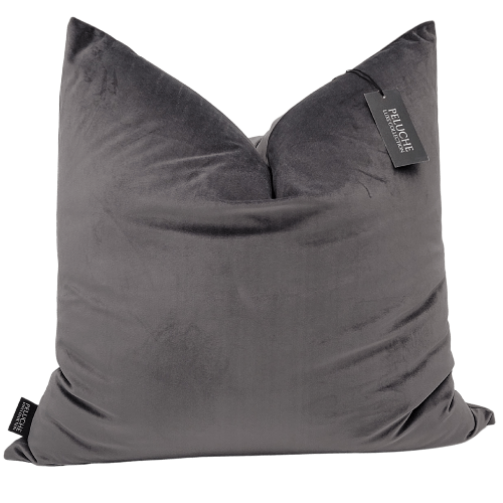 "SMOKEY"  VELVET PILLOW COVER